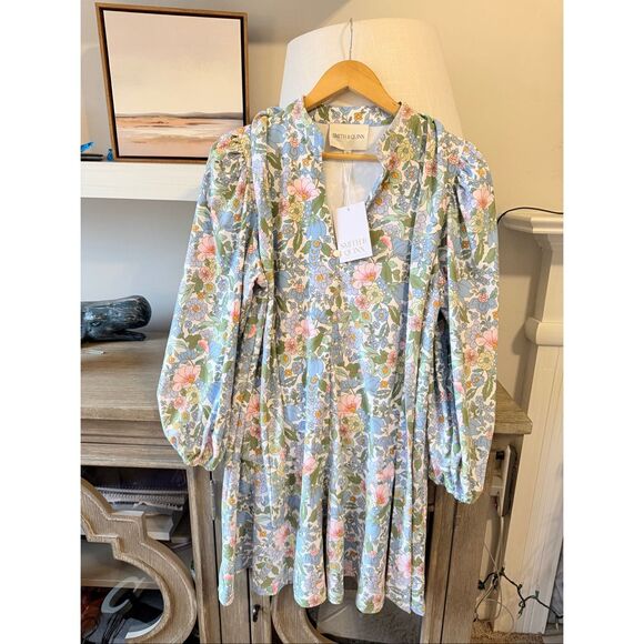 NWT Smith & Quinn Hazel Dress - Forget Me Not Size Small - Picture 3 of 8